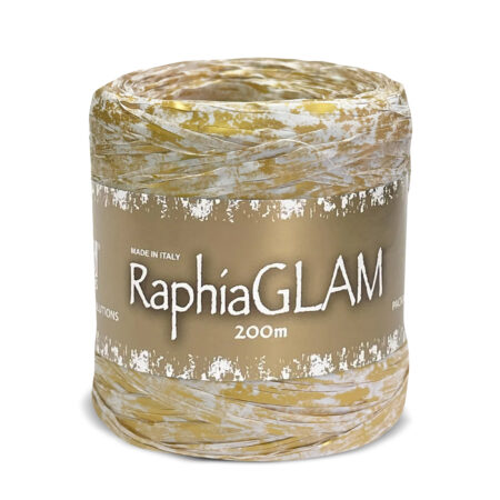 Rafia Syntetyczna Ozdobna 200 m LATTTE.