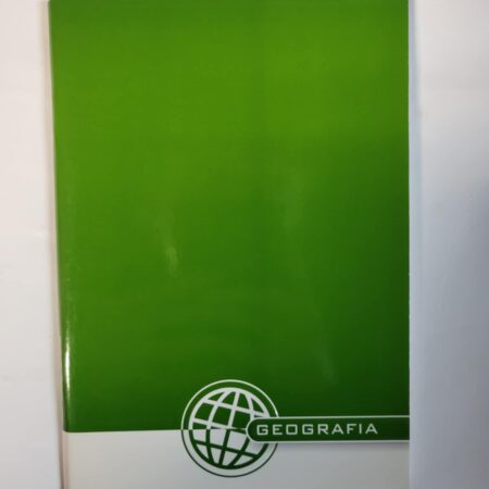 Zeszyt do geografii, zielony.