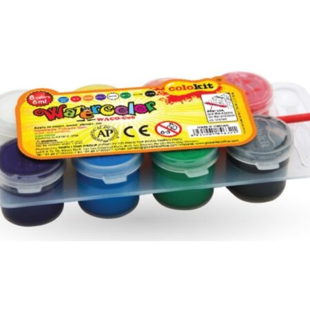 FlexOffice Farby Akwarelowe 8 kolorów.