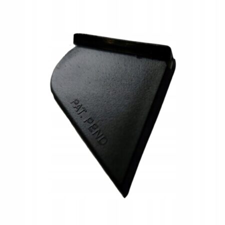 Spinacze biurowe klipsy czarne 10 sztuk.