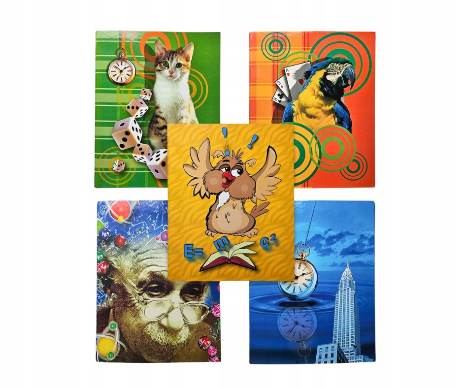 Segregatory w formacie A4 w różnych wariantach.