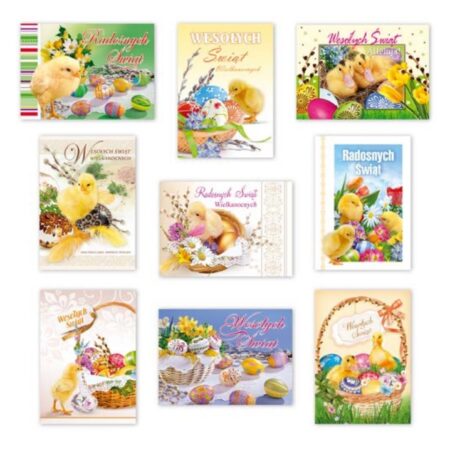 Zdjęcie przedstawia produkt kartka wielkanocna na stronie Portal DeltaGraphix.