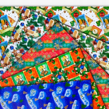 Papier Prezentowy Świąteczny 61x86 cm.