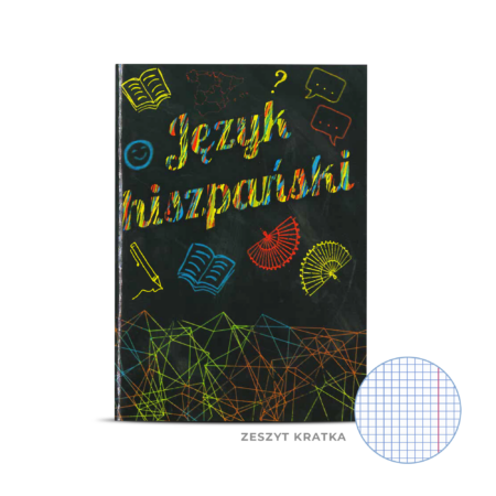 Zeszyt do języka hiszpańskiego.