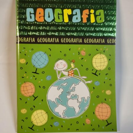Zeszyt do geografii, zielony.