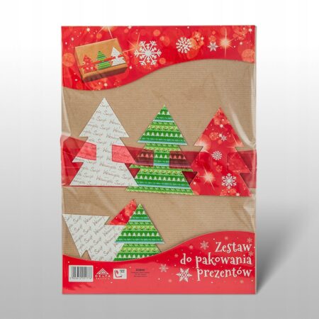 Zestaw do pakowania prezentów.
