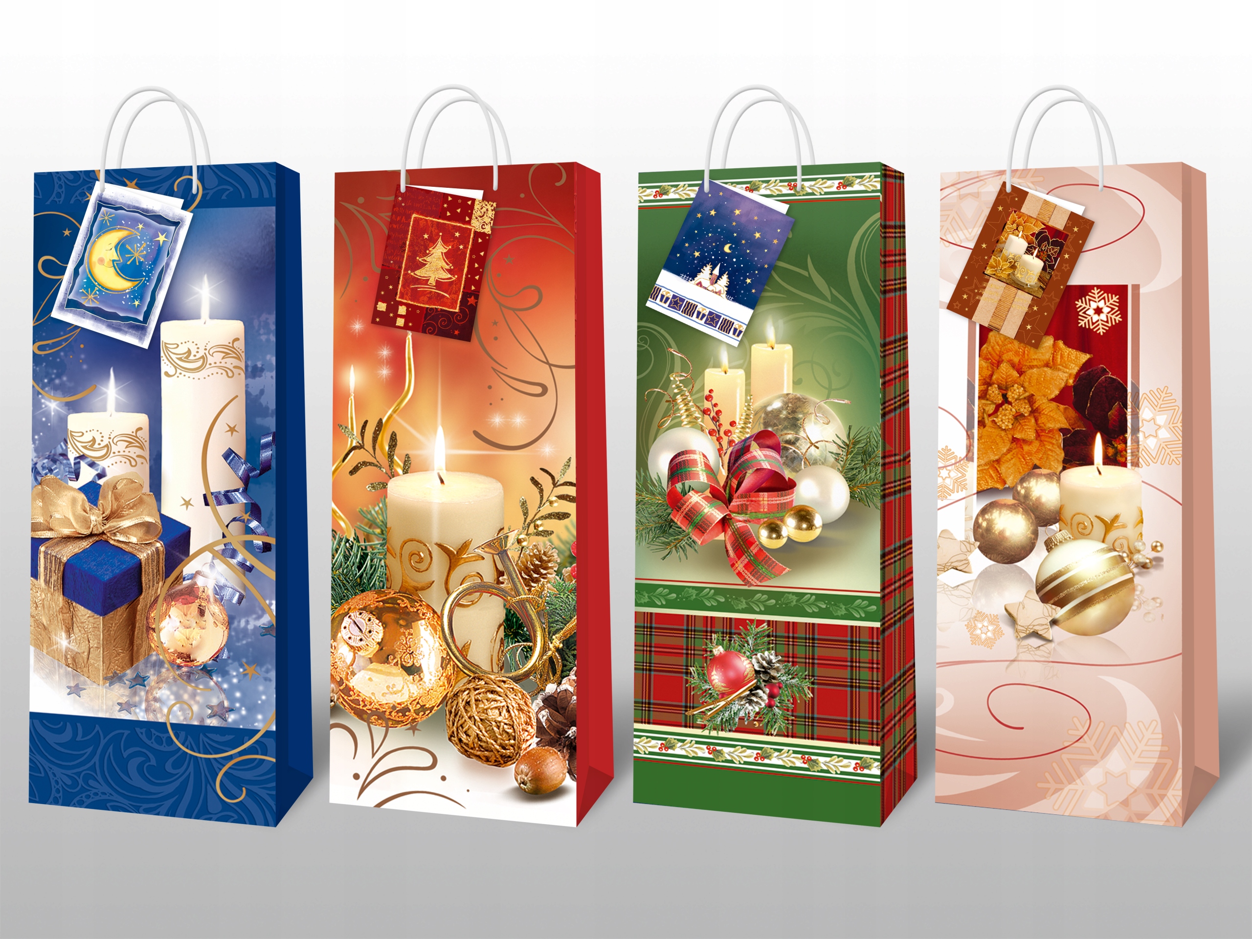 Torebka ozdobna bożonarodzeniowa, różne warianty.