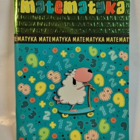 Zeszyt do matematyki, zielony.