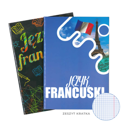 Zeszyty do języka francuskiego.