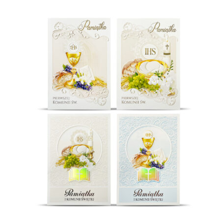 Pamiątki Pierwszej Komunii Świętej.