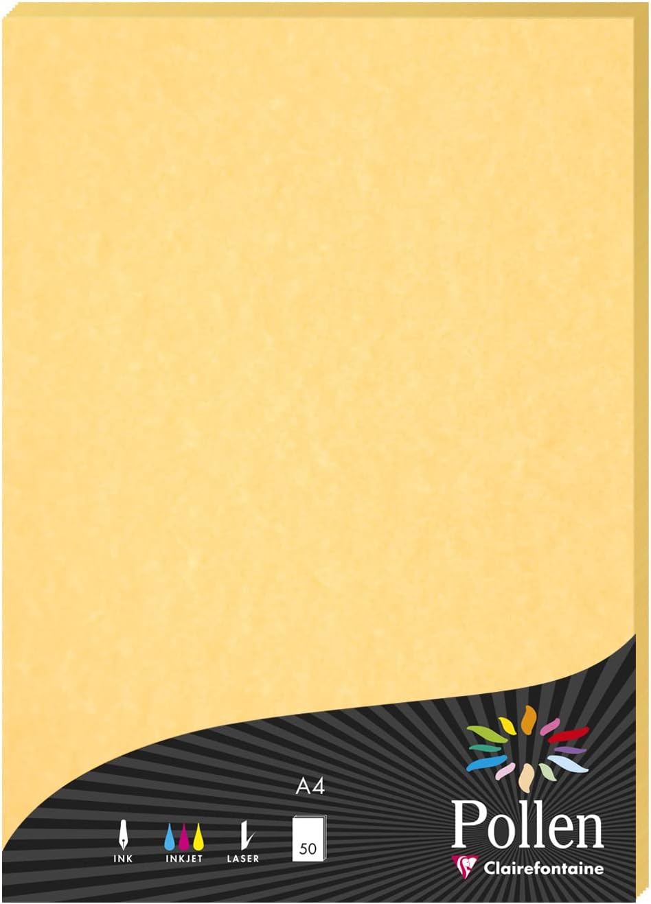 Papier Kolorowy - Arkusze Pyłkowe - 50 Arkuszy - Format A4