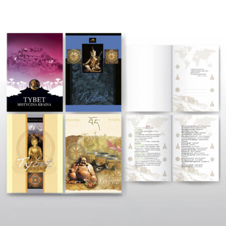 Zdjęcie przedstawia: : Zeszyt Edukacyjny 50 kartek kratka TYBET