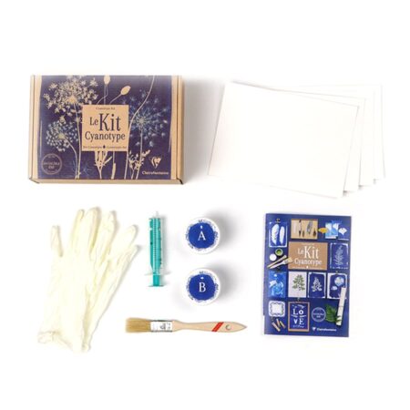 zdjęcie przedstawiające zestaw do cyjanotopii na portaldeltagraphix