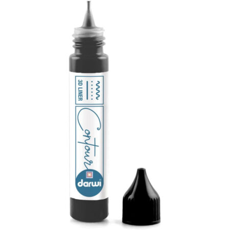 : Konturówka do Szkła - 30ml Czarna
