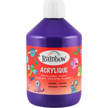 Zdjęcie przedstawia Farba Akrylowa - 500ml Fioletowa