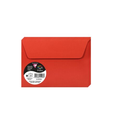 czerwone koperty listowe