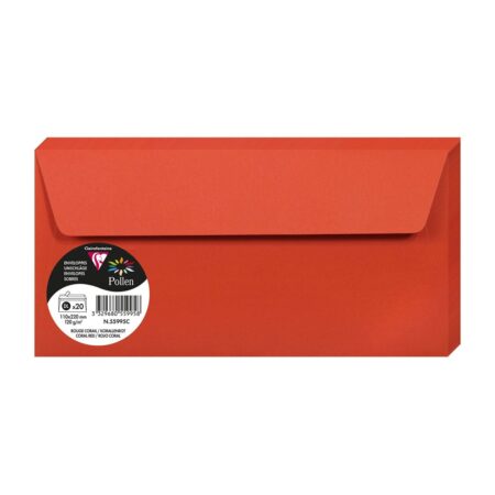 czerwone koperty listowe