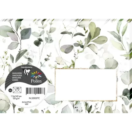 koperty ozdobne clairefonatine pollen, motyw kwiatowy