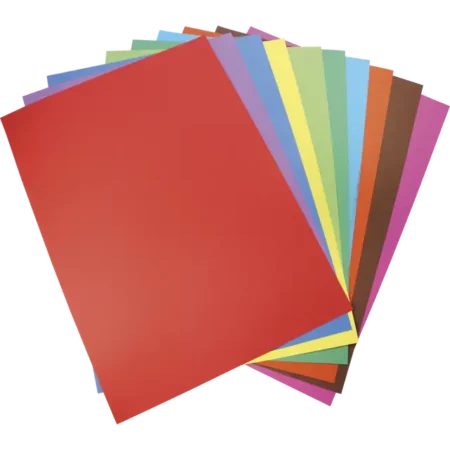 Zdjęcie przedstawia papier kolorowy 100 arkuszy.