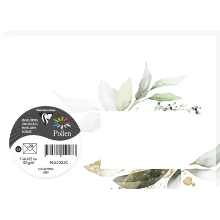 koperty ozdobne clairefontaine pollen z motywem kwiatowym