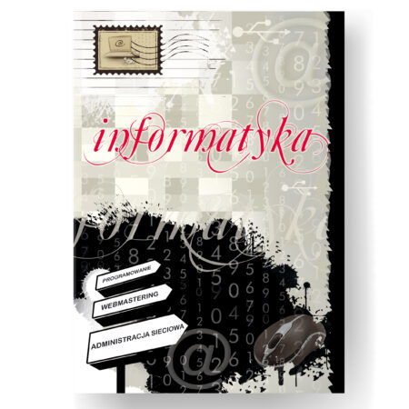 Zdjęcie przedstawia zeszyt w kratkę do informatyki.