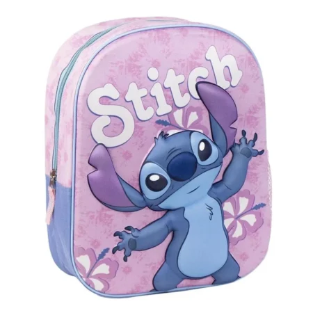 Zdjęcie przedstawia plecak z motywem Stitch.